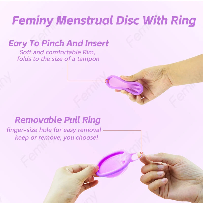 Kit Coupe Menstruelle + Applicateur & Boîte de Stérilisation