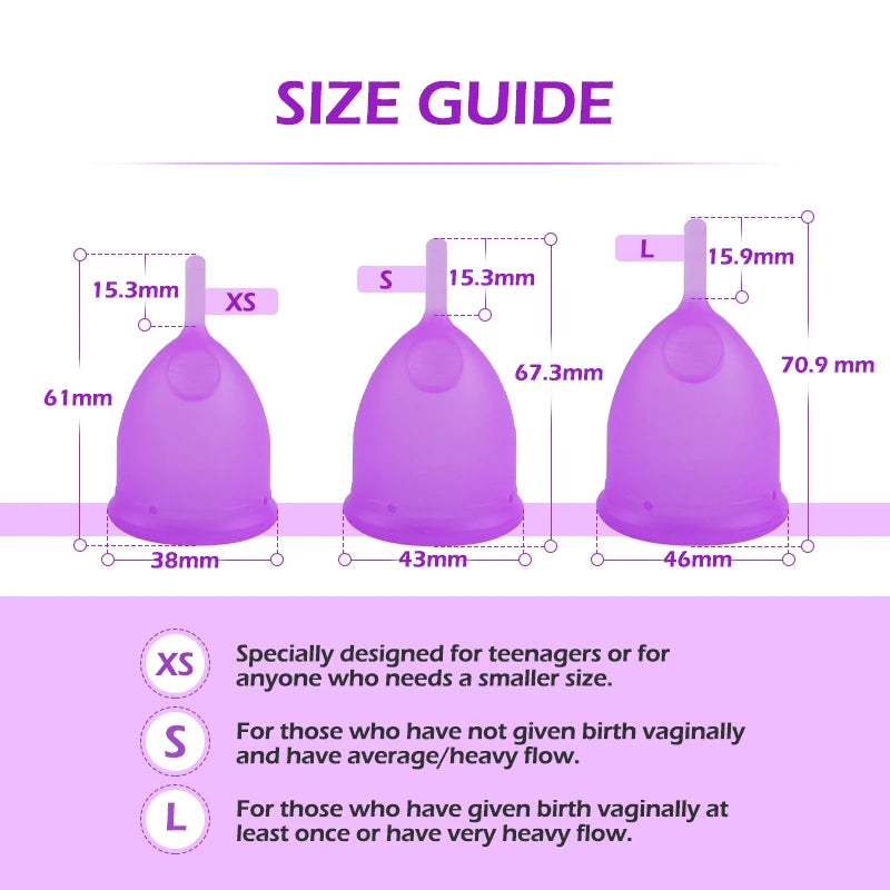 Kit Coupe Menstruelle & Boîte de Nettoyage