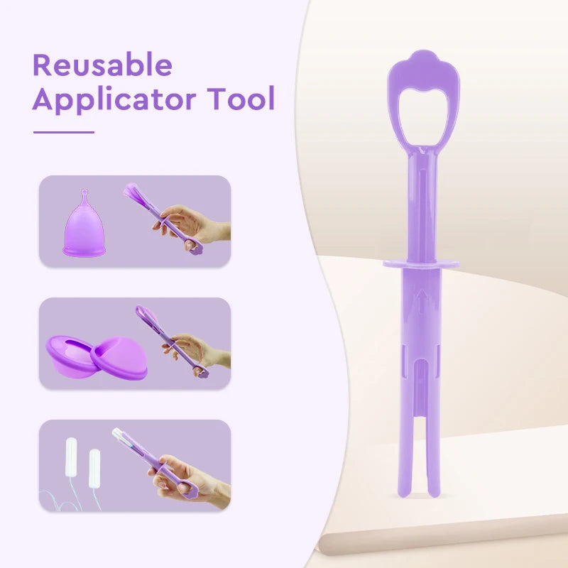 Kit Coupe Menstruelle + Applicateur & Boîte de Stérilisation